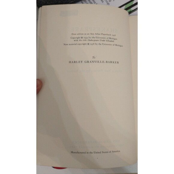 Shakespeare at Work GB Harrison Vintage Paperback - Picture 3 of 4